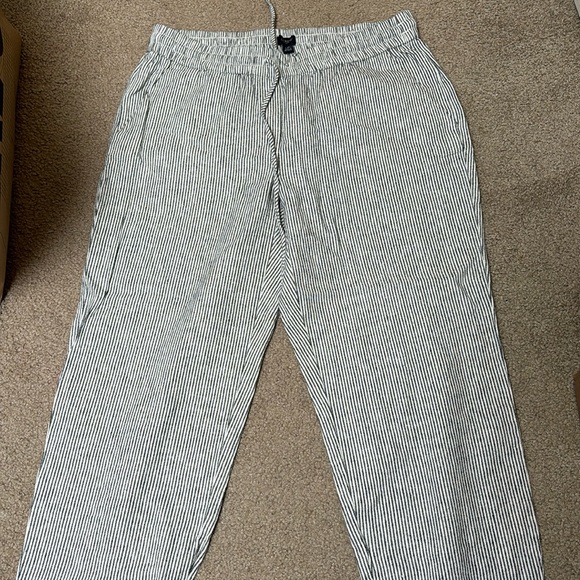 J. Crew pants striped size 10. BNWT - Picture 1 of 2